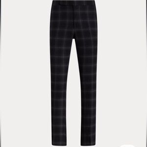 Ralph Lauren - Men’s Purple Label Gregory Plaid Camel Hair Trousers- Size 40